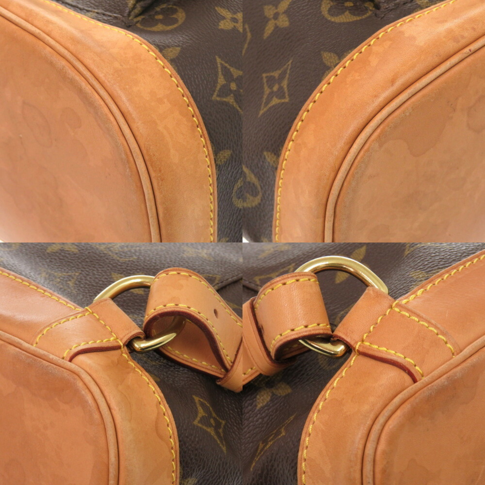LOUIS VUITTON Authentic Brown Monogram Backpack - Picture 5 of 11